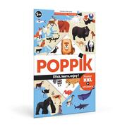 POPPIK - Sticker Lernposter Tiere der Welt