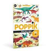 POPPIK - Sticker Lernposter Dinosaurier