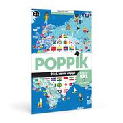 POPPIK - Sticker Lernposter Flaggen der Welt