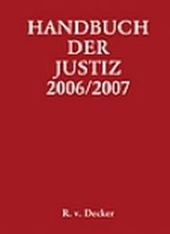 Handbuch der Justiz 2006/2007 - Cover