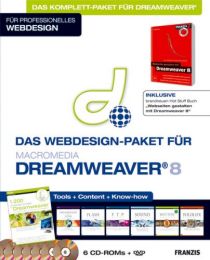 Das Webdesign-Paket für Macromedia Dreamweaver 8