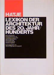 Hatje-Lexikon der Architektur des 20.Jahrhunderts