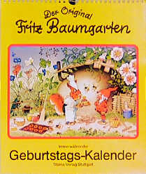 Der Original Fritz Baumgarten Geburtstagskalender