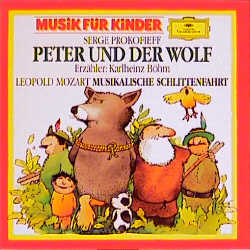 Peter und der Wolf/Musikalische Schlittenfahrt - Cover
