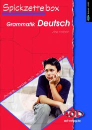 Spickzettelbox Grammatik Deutsch: Satzglieder & Sätze