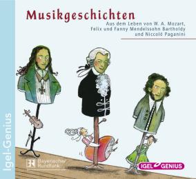 Aus dem Leben von W.A.Mozart, Felix und Fanny Mendelssohn Bartholdy und Niccolo Paganini