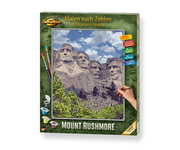 Malen nach Zahlen: Mount Rushmore
