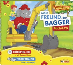 Benjamin Blümchen - Mein Freund, der Bagger - Cover