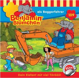 Benjamin Blümchen 109 als Baggerfahrer