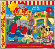 Benjamin Blümchen 118 auf der Baustelle - Cover