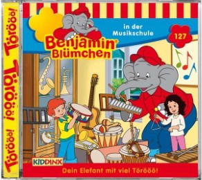 Benjamin Blümchen 127 in der Musikschule