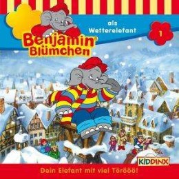 Benjamin Blümchen 1 als Wetterelefant