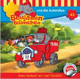 Benjamin Blümchen 43 und die Autorallye