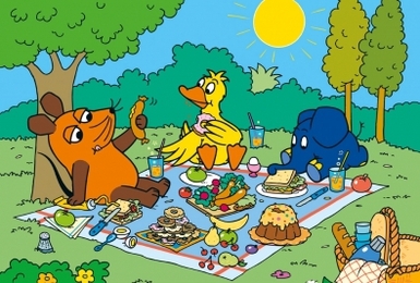 Die Maus: Fröhliches Picknick - Abbildung 1