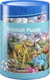 Spardose & Puzzle - Dinosaurier
