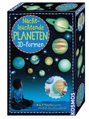 Nachtleuchtende Planeten 3D-Formen - Cover