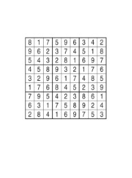 Sudoku - leicht bis mittel 2018 - Abbildung 6