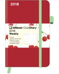 Cool Diary Weekly Red/Cherry 2018
