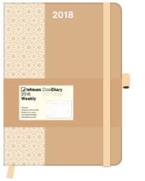 Cool Diary Weekly Pattern/Apricot 2018