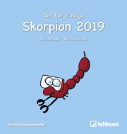 Sternzeichen Skorpion 2019 - Cover