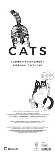 Geburtstagskalender Cats - Illustrationen 14