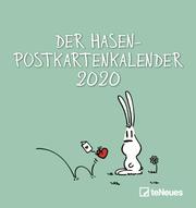 Der Hasen-Postkartenkalender 2020