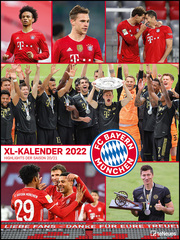 FC Bayern München XL-Kalender 2022 - Cover