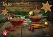 Tee-Adventskalender für Zwei 2022 - Teekalender - Adventskalender - Teesorten - Genusskalender - Advent-für-Zwei - 55,5 x 39 x 2 cm - Cover