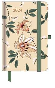 GreenLine Diary Floral 2024 - Cover