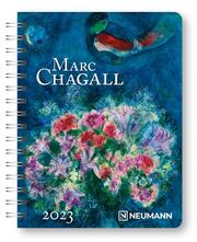 Marc Chagall 2023 - Diary - Buchkalender - Taschenkalender - Kunstkalender - 16,5x21,6