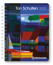 Ton Schulten 2023 - Diary - Buchkalender - Taschenkalender - Kunstkalender - 16,5x21,6