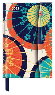 Japanese Papers 2023 - Diary - Buchkalender - Taschenkalender - 10x15