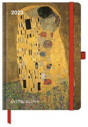 Gustav Klimt 2023 - Buchkalender - Taschenkalender - Kunstkalender - 16x22
