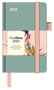 Sage Green 2023 - Diary - Buchkalender - Taschenkalender - 9x14