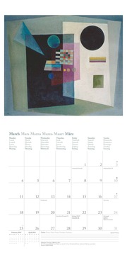 Kandinsky 2024 - Wand-Kalender - Broschüren-Kalender - 30x30 - 30x60 geöffnet - Kunst-Kalender - Illustrationen 4