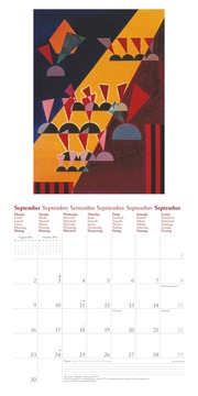 Kandinsky 2024 - Wand-Kalender - Broschüren-Kalender - 30x30 - 30x60 geöffnet - Kunst-Kalender - Illustrationen 10