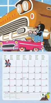 Der kleine Maulwurf 2024 - Wand-Kalender - Broschüren-Kalender - 30x30 - 30x60 geöffnet - Kinder-Kalender - Illustrationen 9