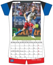 Hamburger SV- Trikotkalender 2024 - Abbildung 2