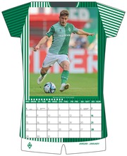 Werder Bremen- Trikotkalender 2024 - Abbildung 1