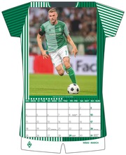 Werder Bremen- Trikotkalender 2024 - Illustrationen 3