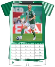 Werder Bremen- Trikotkalender 2024 - Illustrationen 10