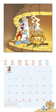 Asterix 2025 - Wand-Kalender - Broschüren-Kalender - 30x30 - 30x60 geöffnet - Cartoon - Illustrationen 12