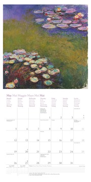 Claude Monet 2025 - Wand-Kalender - Broschüren-Kalender - 30x30 - 30x60 geöffnet - Kunst-Kalender - Abbildung 5
