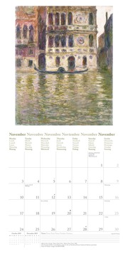 Claude Monet 2025 - Wand-Kalender - Broschüren-Kalender - 30x30 - 30x60 geöffnet - Kunst-Kalender - Abbildung 11