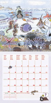 Der kleine Maulwurf 2025 - Wand-Kalender - Broschüren-Kalender - 30x30 - 30x60 geöffnet - Kinder-Kalender - Abbildung 7
