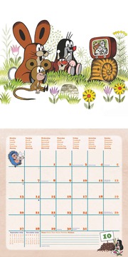 Der kleine Maulwurf 2025 - Wand-Kalender - Broschüren-Kalender - 30x30 - 30x60 geöffnet - Kinder-Kalender - Abbildung 10