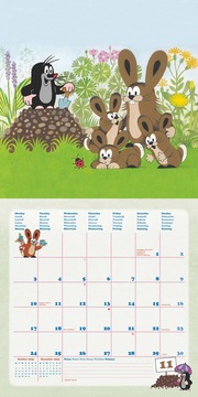Der kleine Maulwurf 2025 - Wand-Kalender - Broschüren-Kalender - 30x30 - 30x60 geöffnet - Kinder-Kalender - Abbildung 11