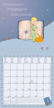 Der Kleine Prinz 2025 - Wand-Kalender - Broschüren-Kalender - 30x30 - 30x60 geöffnet - Kinder-Kalender - Illustrationen - Illustrationen 2