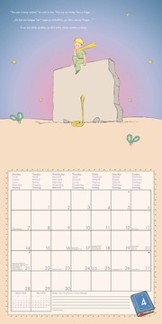 Der Kleine Prinz 2025 - Wand-Kalender - Broschüren-Kalender - 30x30 - 30x60 geöffnet - Kinder-Kalender - Illustrationen - Illustrationen 4
