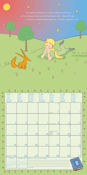 Der Kleine Prinz 2025 - Wand-Kalender - Broschüren-Kalender - 30x30 - 30x60 geöffnet - Kinder-Kalender - Illustrationen - Illustrationen 8